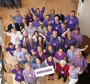 Pancreatic cancer survivors at Advocacy Day 2014