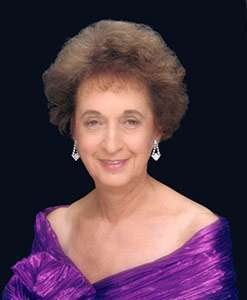 Rose Schneider in her favorite color, which today represents pancreatic cancer awareness.