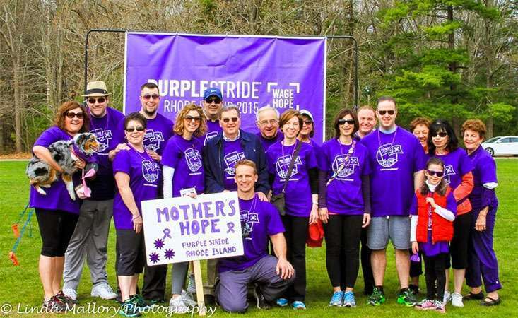 PurpleStride walks are among the largest sources of funding for the Pancreatic Cancer Action Network.