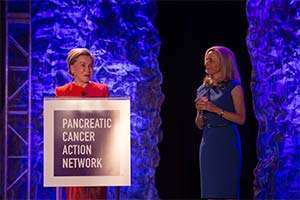 PanCAN Board of Directors Chair with PanCAN President and CEO
