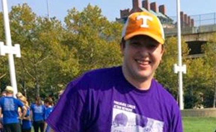 1) PurpleStride Cincinnati fundraiser at annual 5K walk to end pancreatic cancer