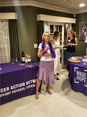 12-year survivor raises money for PurpleStride walk to end pancreatic cancer