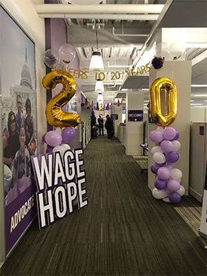 PanCAN hosted 20th anniversary celebration on Feb. 22 at headquarters in Manhattan Beach, Calif.