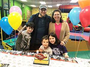 Pancreatic cancer survivor celebrates her youngest son’s 5th birthday