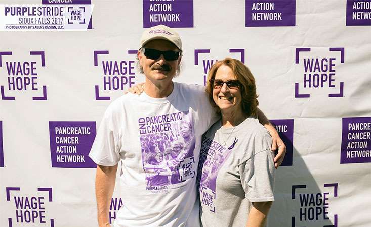 Twelve-year pancreatic cancer survivor Steven Yedwabnick