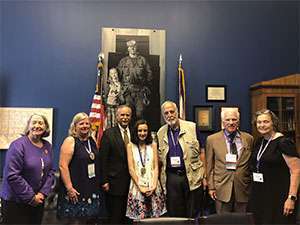 U.S. Congressman David McKinley with PanCAN advocates on Pancreatic Cancer Advocacy Day 2019