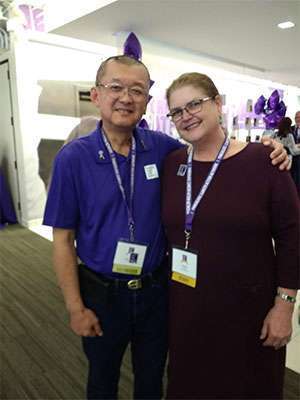 Pancreatic Cancer Action Network Volunteer and staff member at PanCAN national office