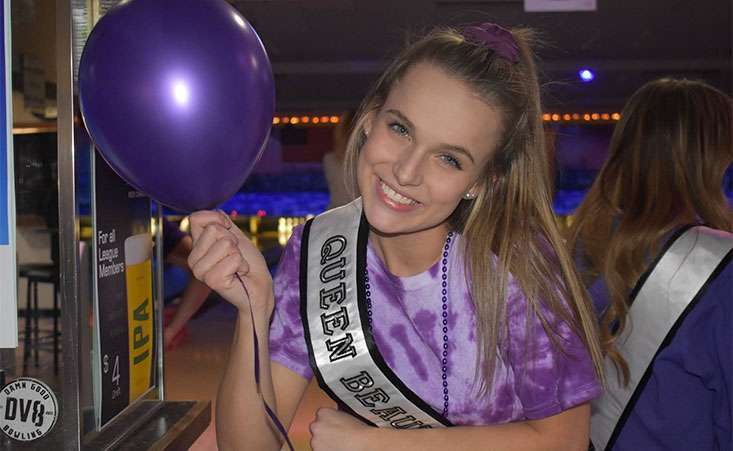 Young granddaughter hosts bowling fundraiser for her grandad who died from pancreatic cancer