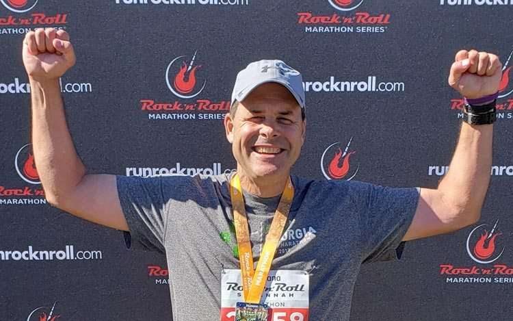 Pancreatic cancer fundraiser finishes Rock ‘n Roll Marathon as the top DIY fundraiser in 2018