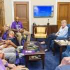 PanCAN advocates meet in Congress member’s office on Capitol Hill at Advocacy Day 2019