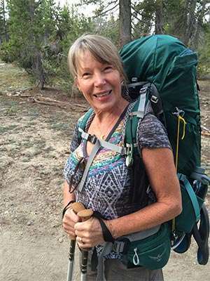 Stage 4 pancreatic cancer survivor backpacking on a camping trip before her diagnosis 