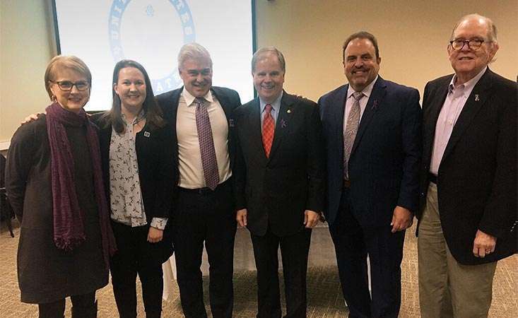 U.S. senator hosts field hearing in Alabama to discuss pancreatic cancer research