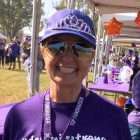 Dawnie Young, pancreatic cancer survivor at 5K walk/run event in Orange County, California