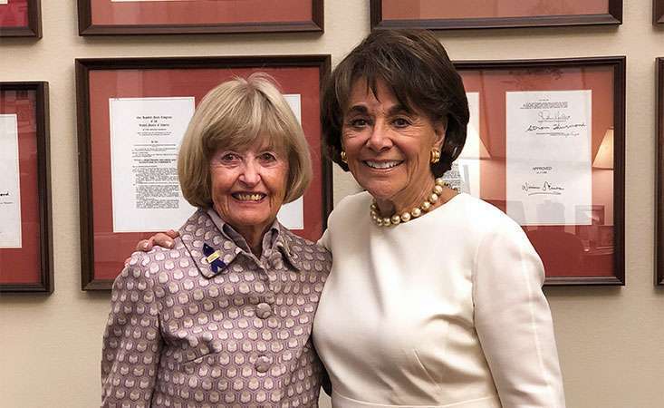 Pancreatic cancer survivor attended the 2020 State of the Union address with Rep. Anna Eshoo