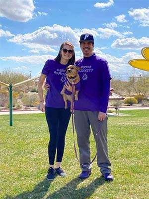 Virtual PurpleStride participants walk and raise funds for pancreatic cancer cause