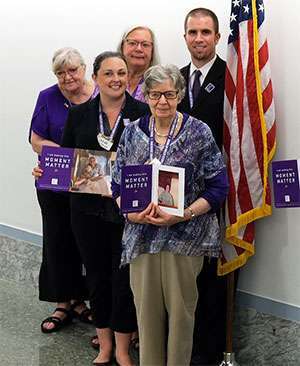 Advocates for pancreatic cancer cause in Washington, D.C., in 2018