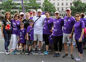 Pancreatic cancer survivor at PanCAN's 5 walk 