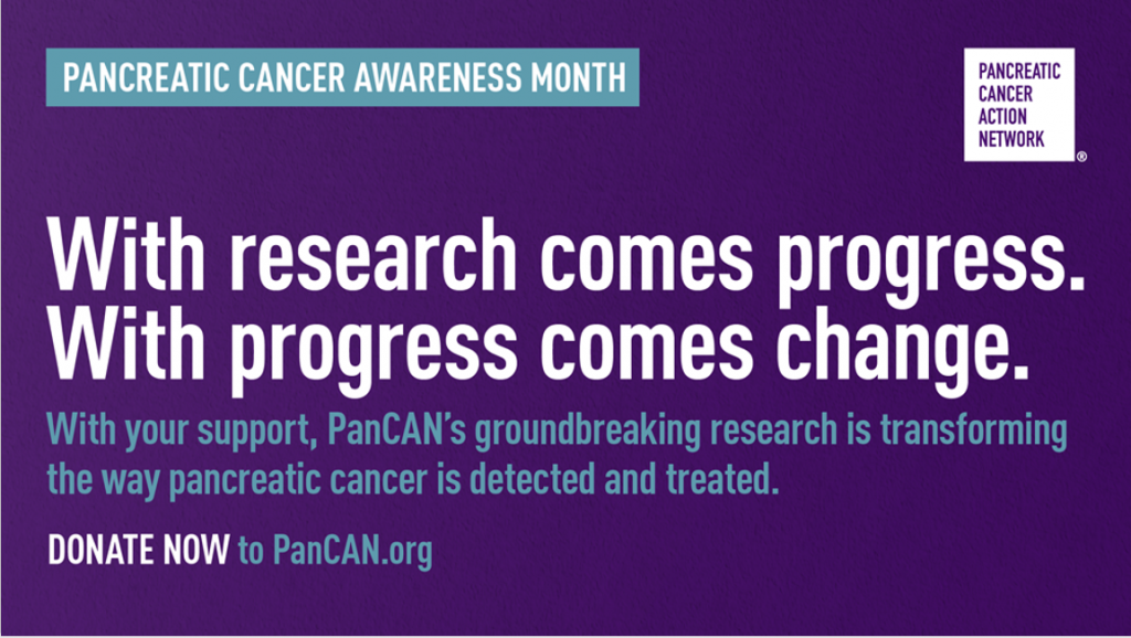 PanCAN's groundbreaking pancreatic cancer research is funded by donor support
