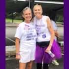 Bonnie Ryan with friend and fellow pancreatic cancer survivor