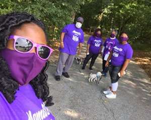 PanCAN’s PurpleStride community rose to the challenge when PurpleStride went virtual earlier this year, doing socially distanced walks and activities to raise funds to fight pancreatic cancer.