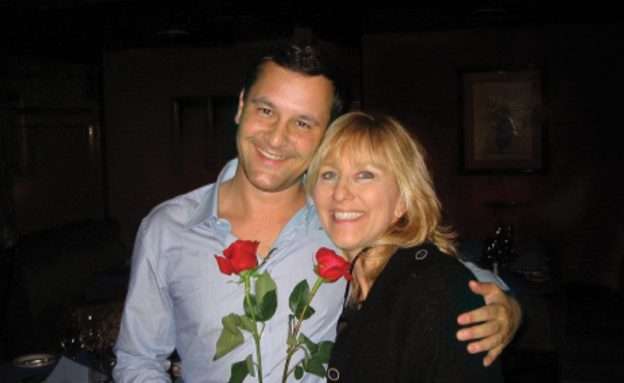 Dan Fogelman and his mother, who died of pancreatic cancer