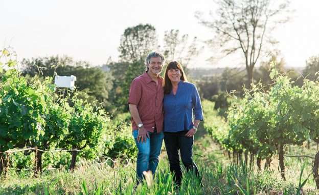 Cedarville Vineyard and Winery owners Jonathan Lachs and Susan Marks
