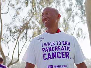 Robert Duran, pancreatic cancer survivor 