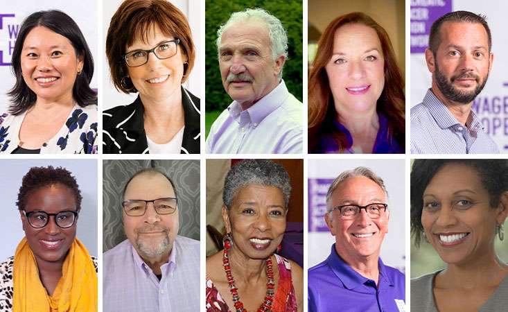 Pancreatic cancer survivors volunteer with PanCAN