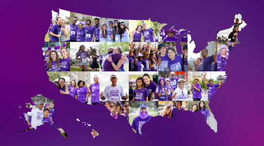 1. PanCAN PurpleStride Map of USA