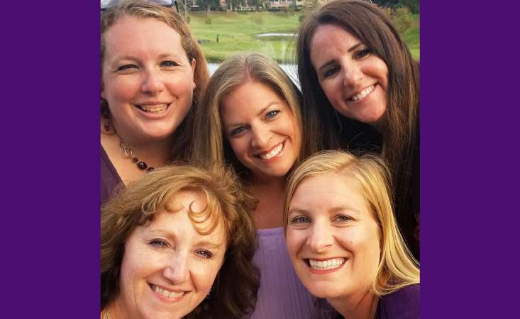 PanCAN volunteers from Columbus, Ohio, gather at a national training