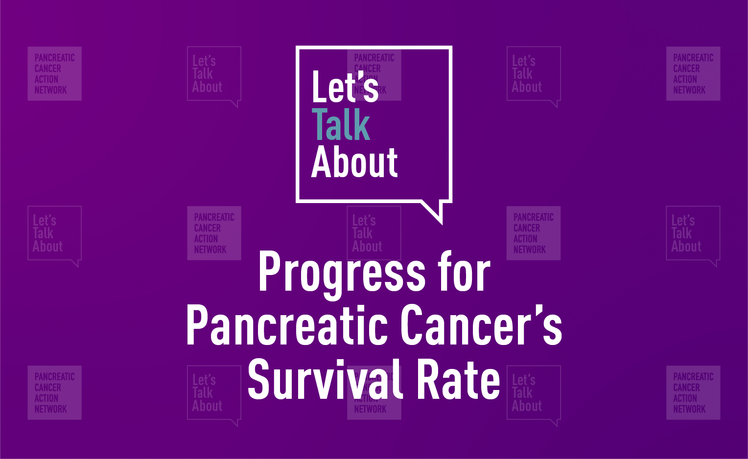 Increase in Progress for Pancreatic Cancer's Survival Rate – Pancreatic  Cancer Action Network