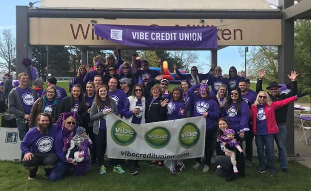 Vibe Credit Union at PurpleStride