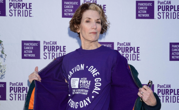 “Star Trek” actress Kitty Swink, 18-year pancreatic cancer survivor, at PanCAN PurpleStride LA 2022