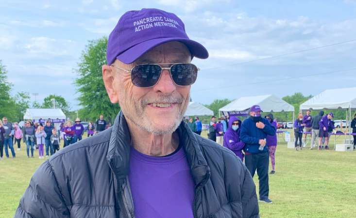 Pancreatic Cancer Survivor-Volunteer Conveys His Journey with