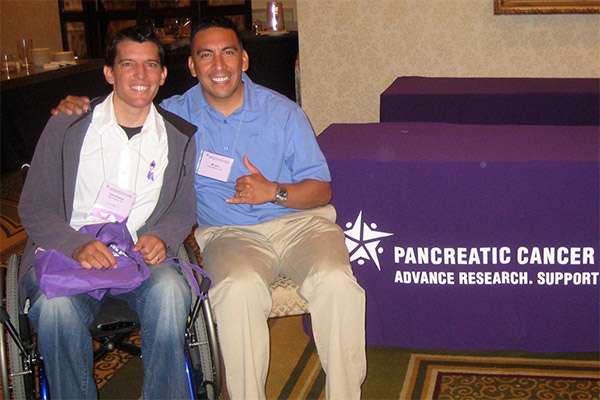 JB Jaso and Tyler Noesen at PanCAN Advocacy Day 2010 in Washington, D.C.