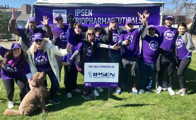 Team Ipsen at PanCAN PurpleStride Boston