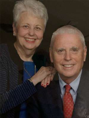 Dave Anderson and Dolores, who died of pancreatic cancer