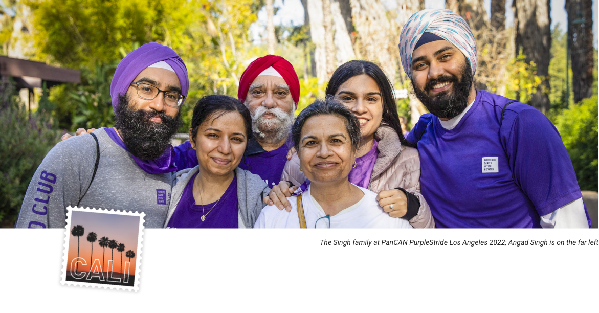 post card Singh Family